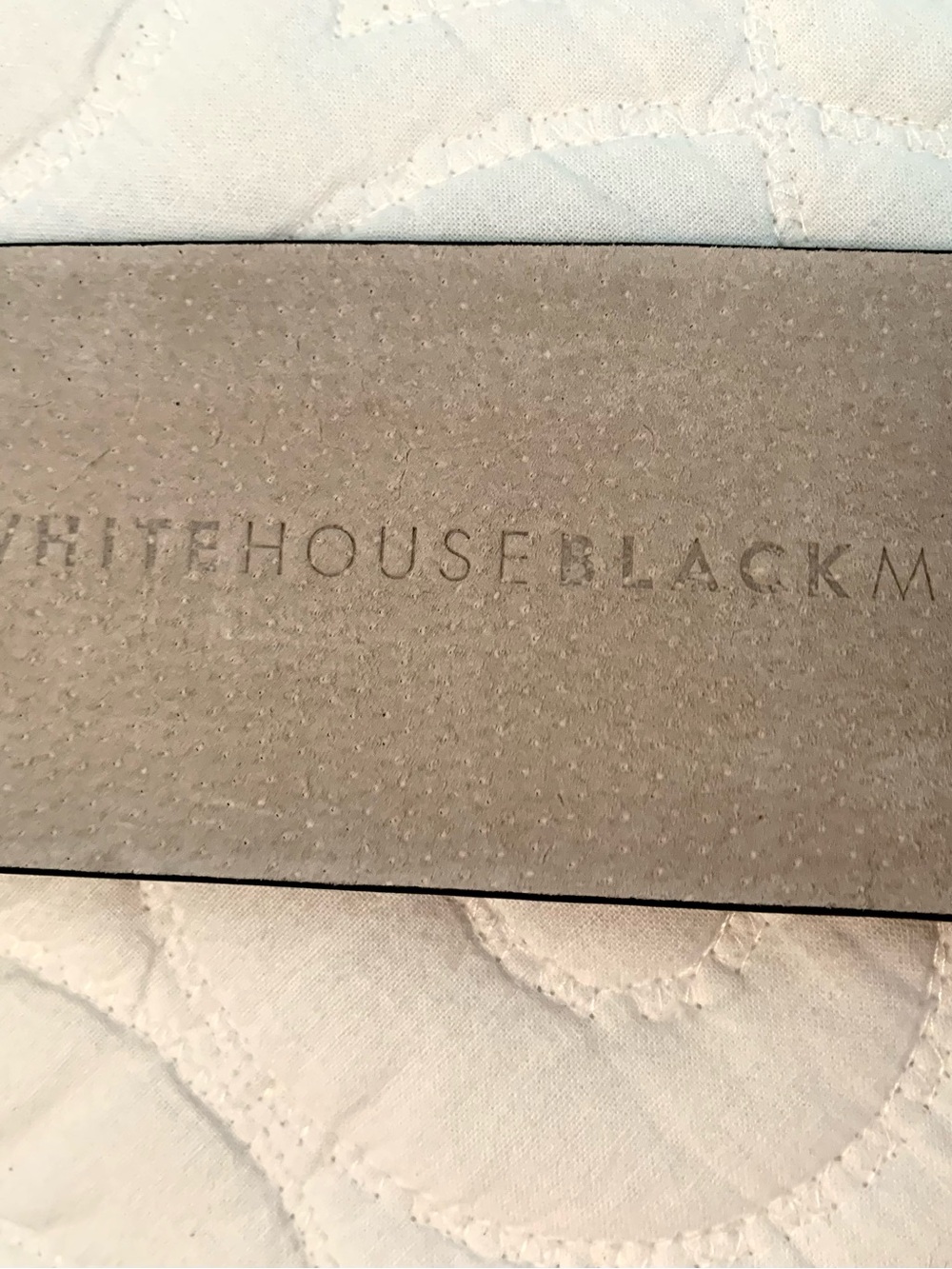 White House Black Market Women’s Multi-Texture Brown Genuine Leather& Suede Belt - Picture 4 of 5